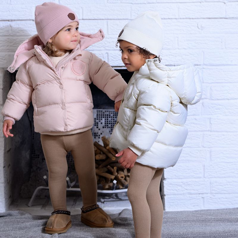 Furry Patch Jacket - Petal Pink
