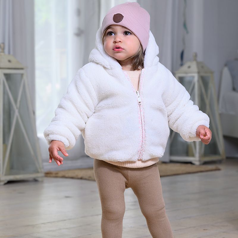 Teddy Bomber - CREAM &amp; FLORAL