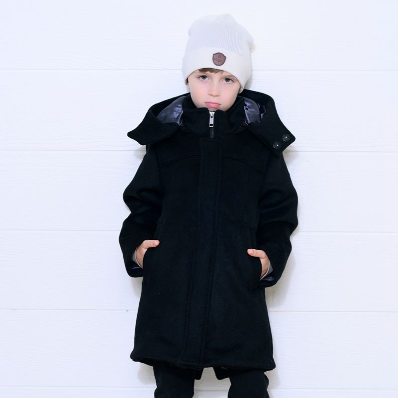 Wool Coat - Black