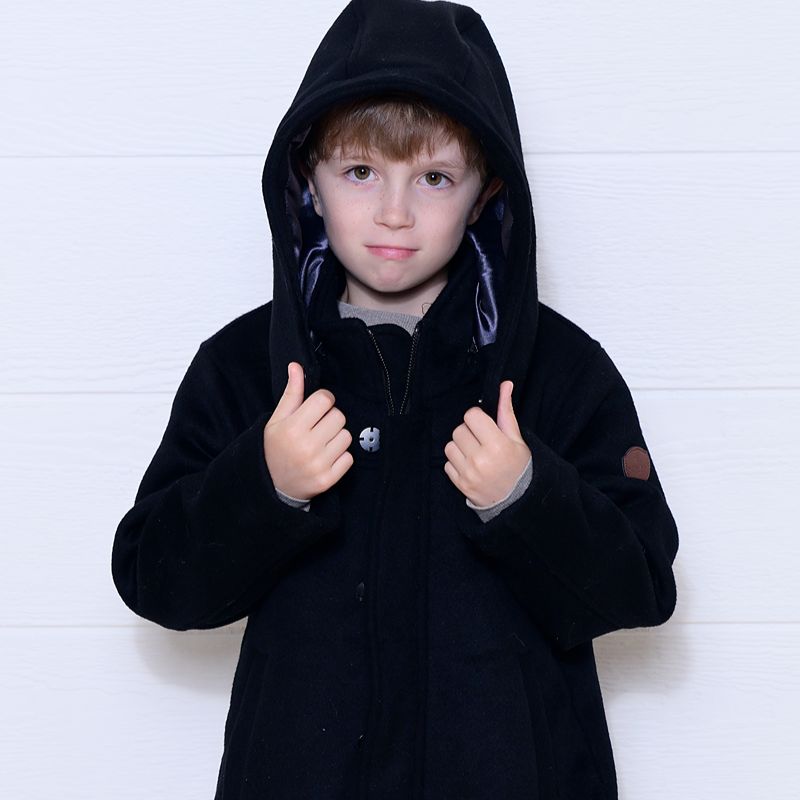 Wool Coat - Black