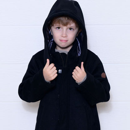 Wool Coat - Black