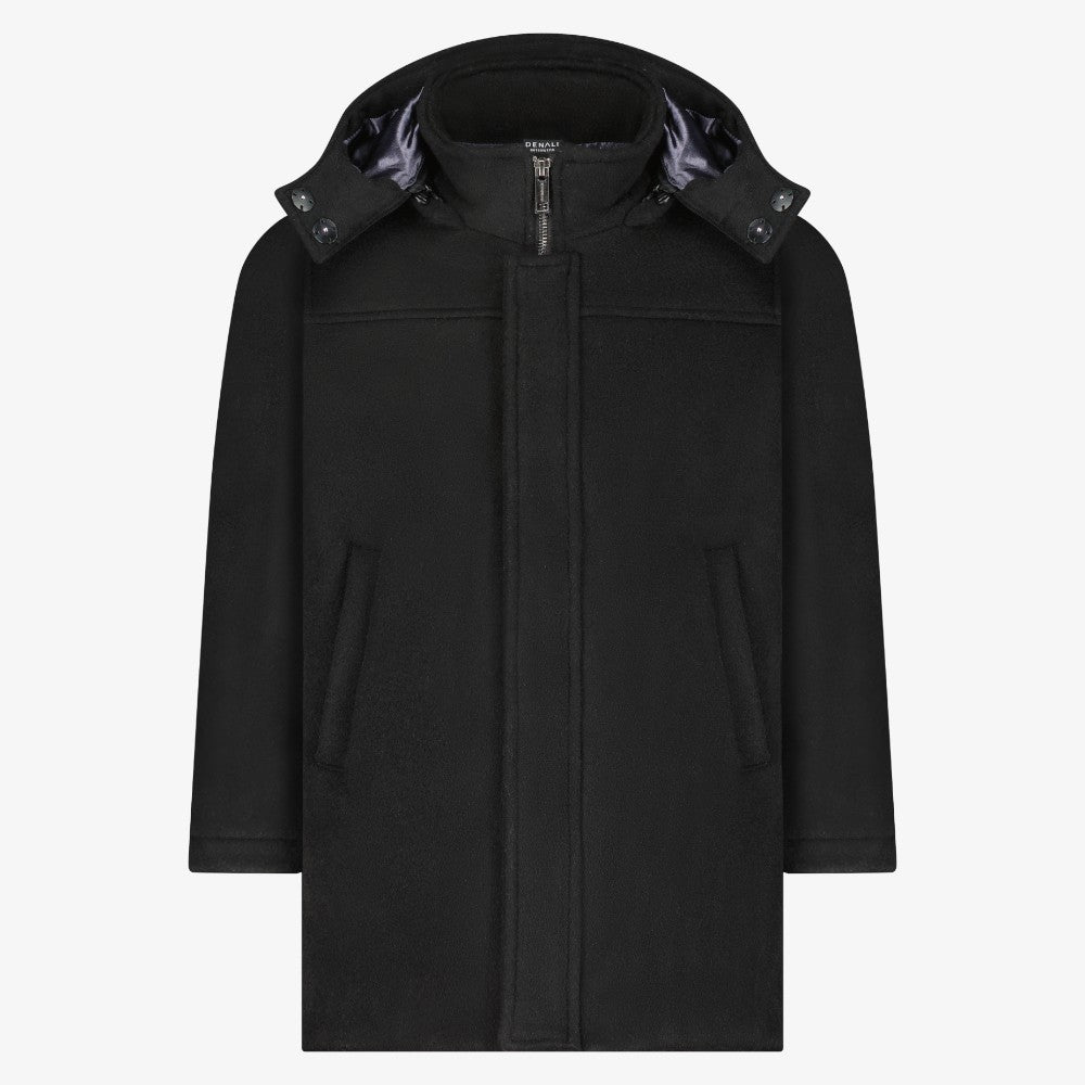 Wool Coat - Black