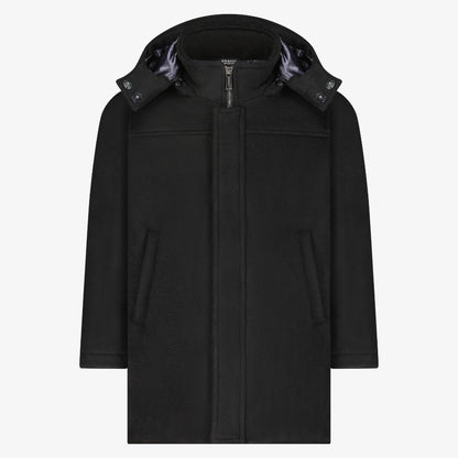Wool Coat - Black