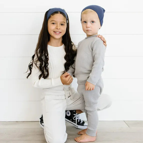 Flat Headband - Denim