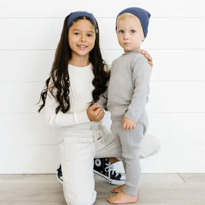 Flat Headband - Denim