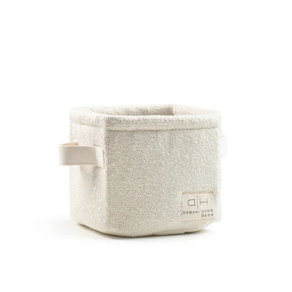 Boucle Storage Basket - Cream