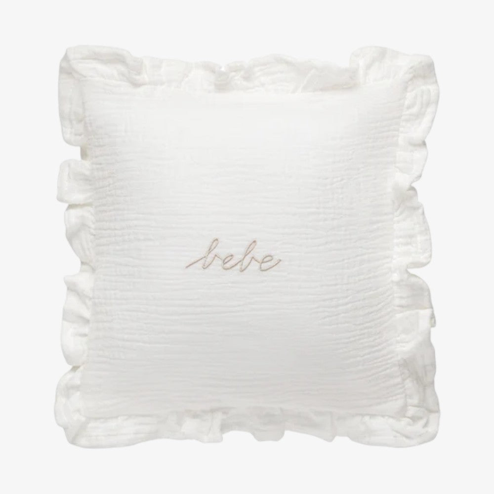 Gauze Sham - White