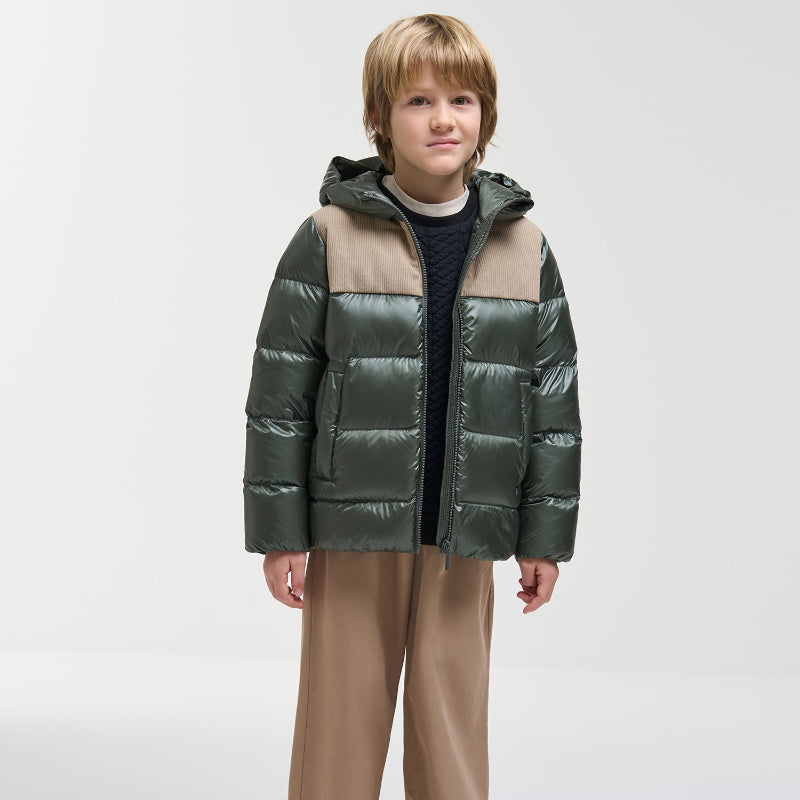Quilt Hood Insert Jacket - Underwood