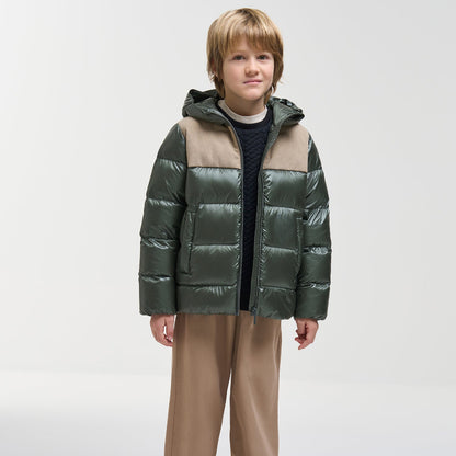 Quilt Hood Insert Jacket - Underwood
