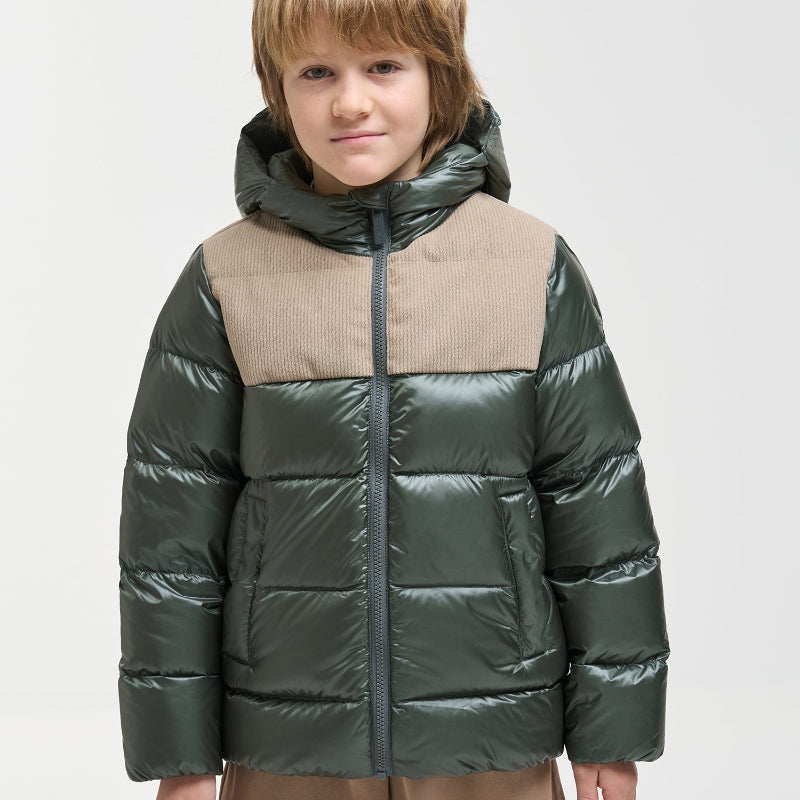 Quilt Hood Insert Jacket - Underwood