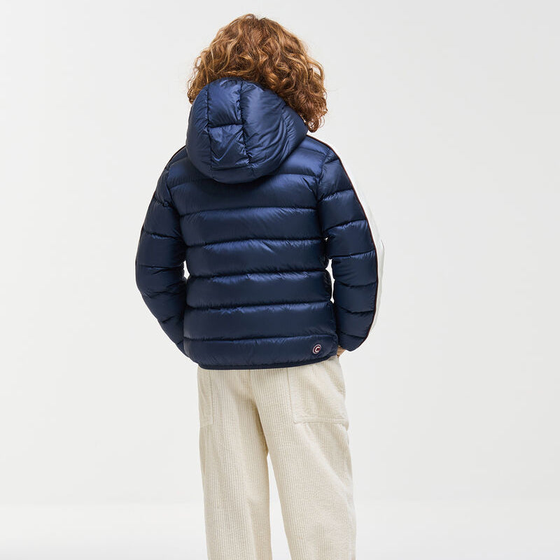 Quilt Hood Jacket - Navy