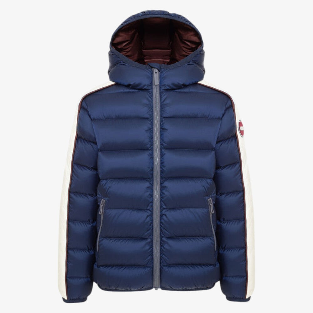 Quilt Hood Jacket - Navy