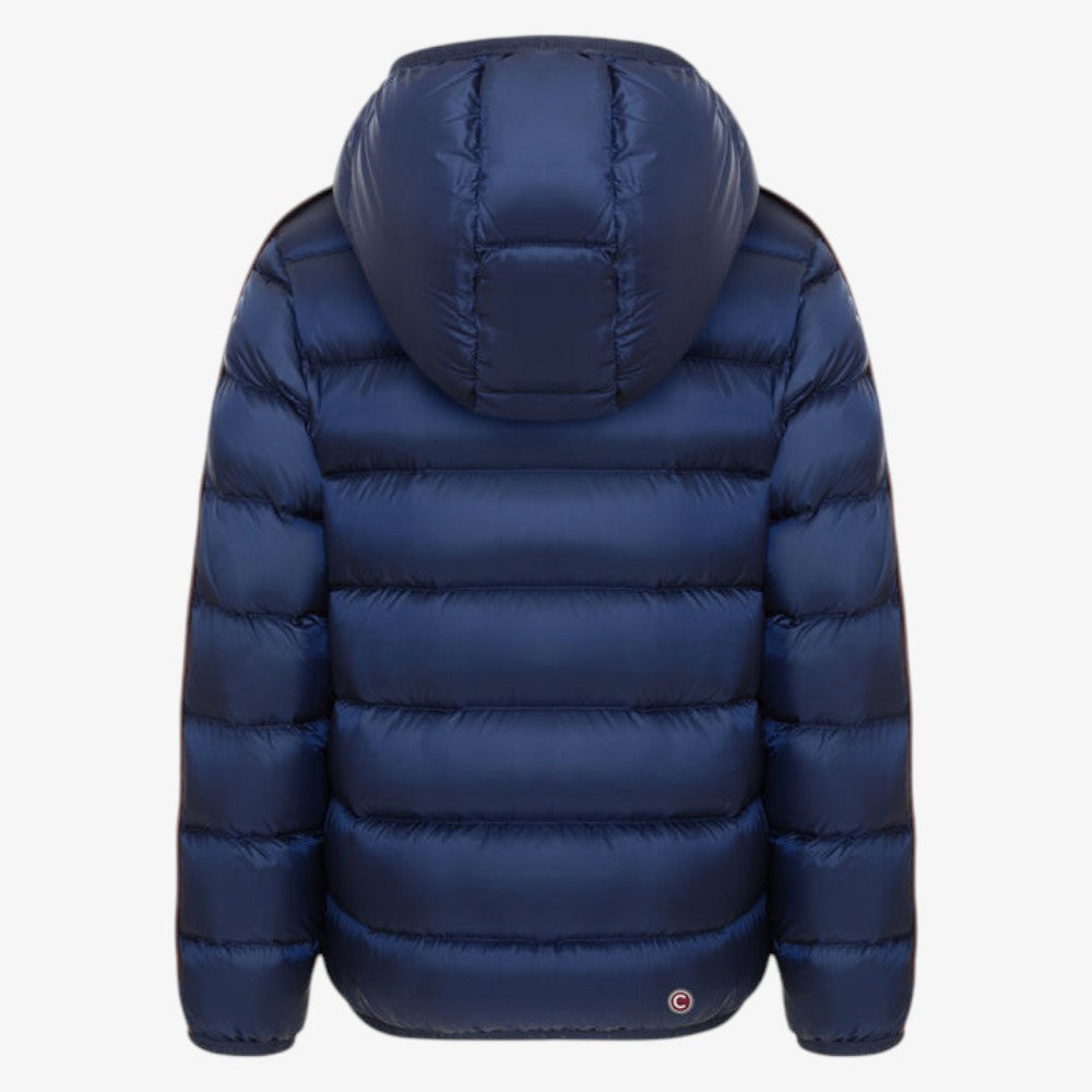 Quilt Hood Jacket - Navy