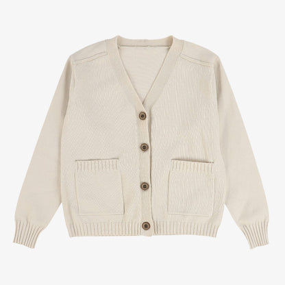 Knit Cardigan - Tan