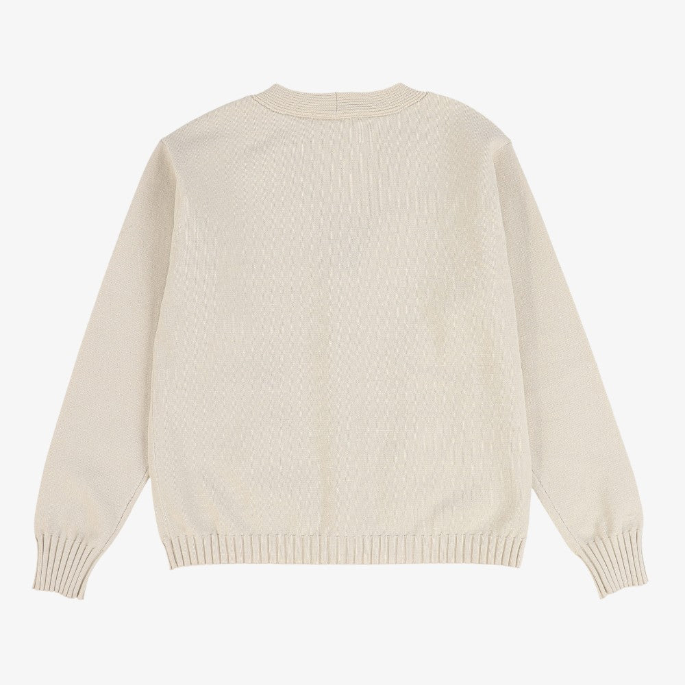 Knit Cardigan - Tan