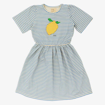 Lowri Dress - Sky Stripe