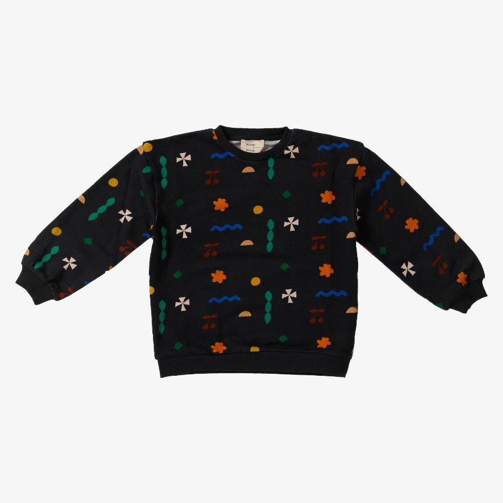 Printed Sweatshirt - Black