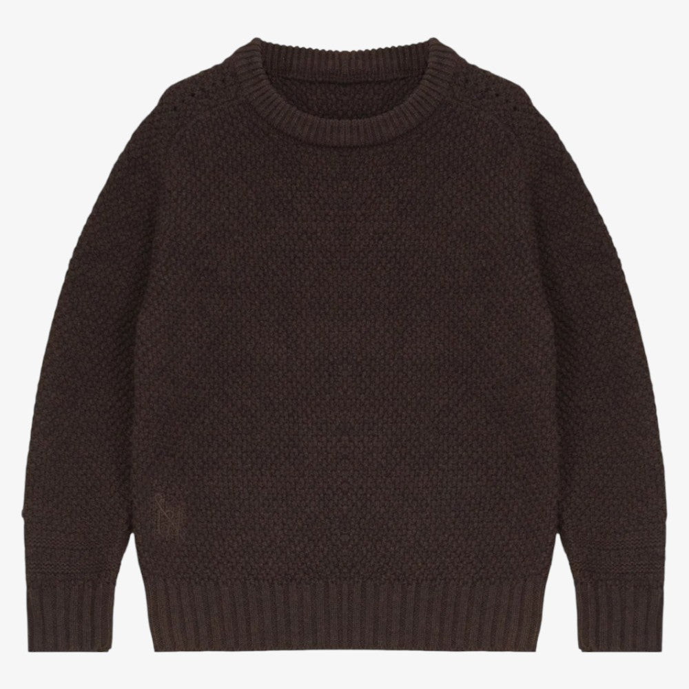 Knit Sweater - Brown