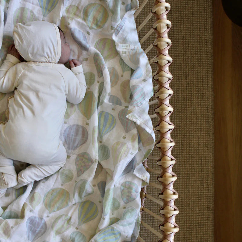 Muslin Blanket - Pastel Balloon