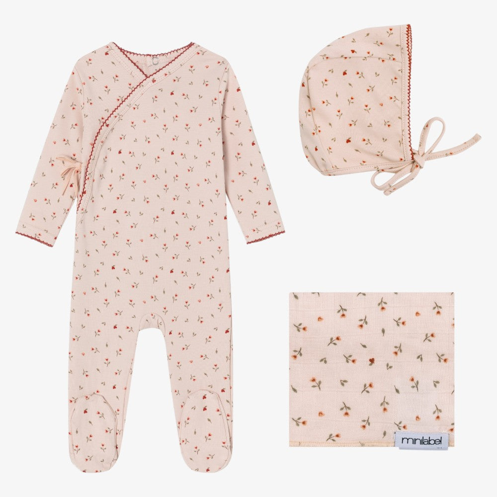 Heart Printed Take Me Home Set - Pink