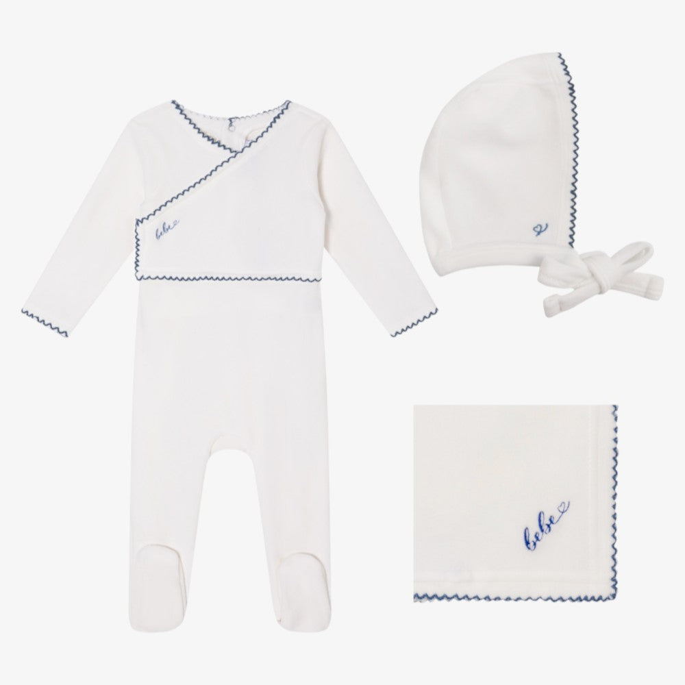 Classic Velour Take Me Home Set - Ivory Boy