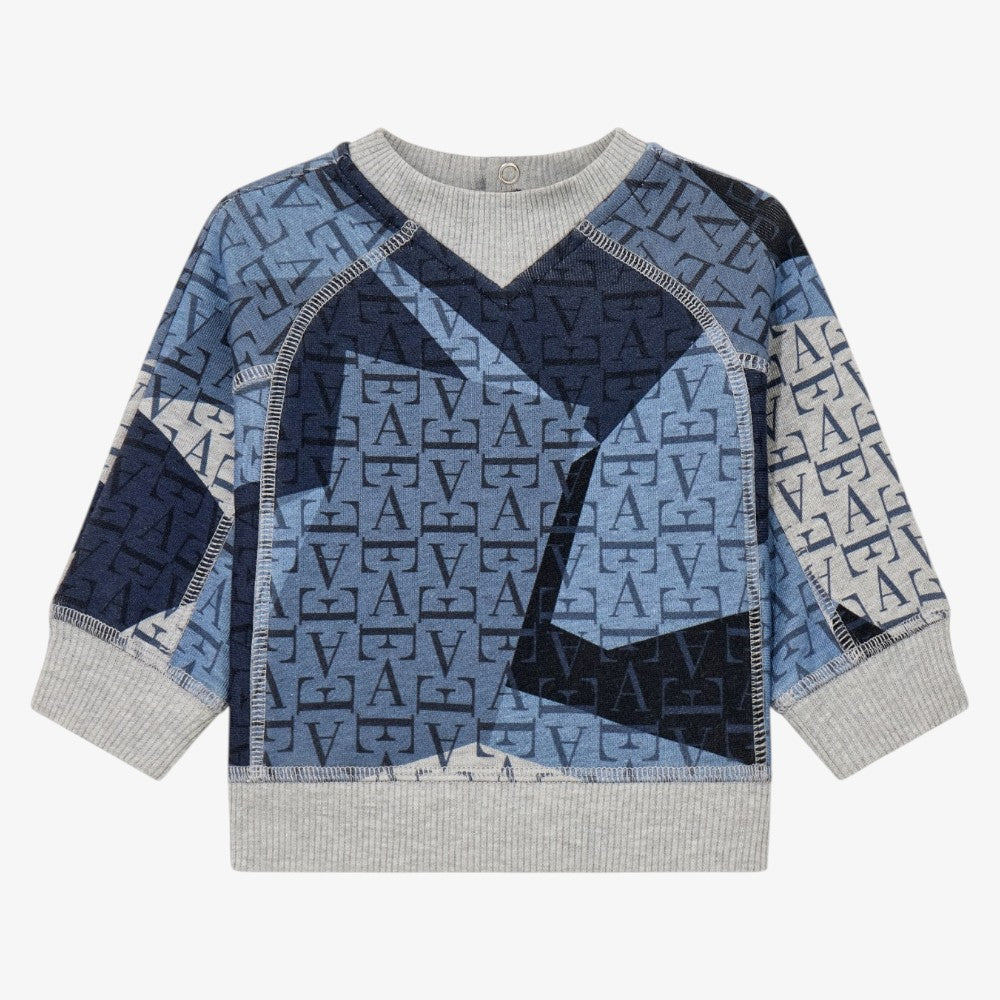 Abstract Sweatshirt - Blue