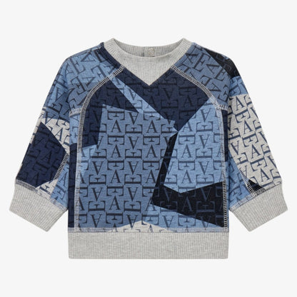 Abstract Sweatshirt - Blue