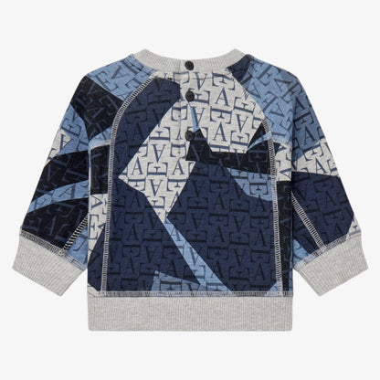 Abstract Sweatshirt - Blue
