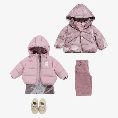 Patch Logo Jacket - Mauve