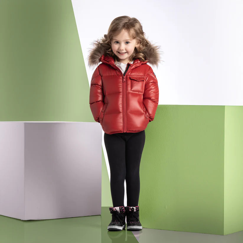 Fur Coat - Red
