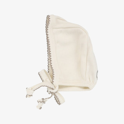 Emblem Embroidered Take Me Home Set - Cream &amp; Oat