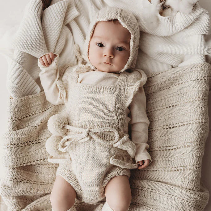 Heirloom Bonnet - Linen