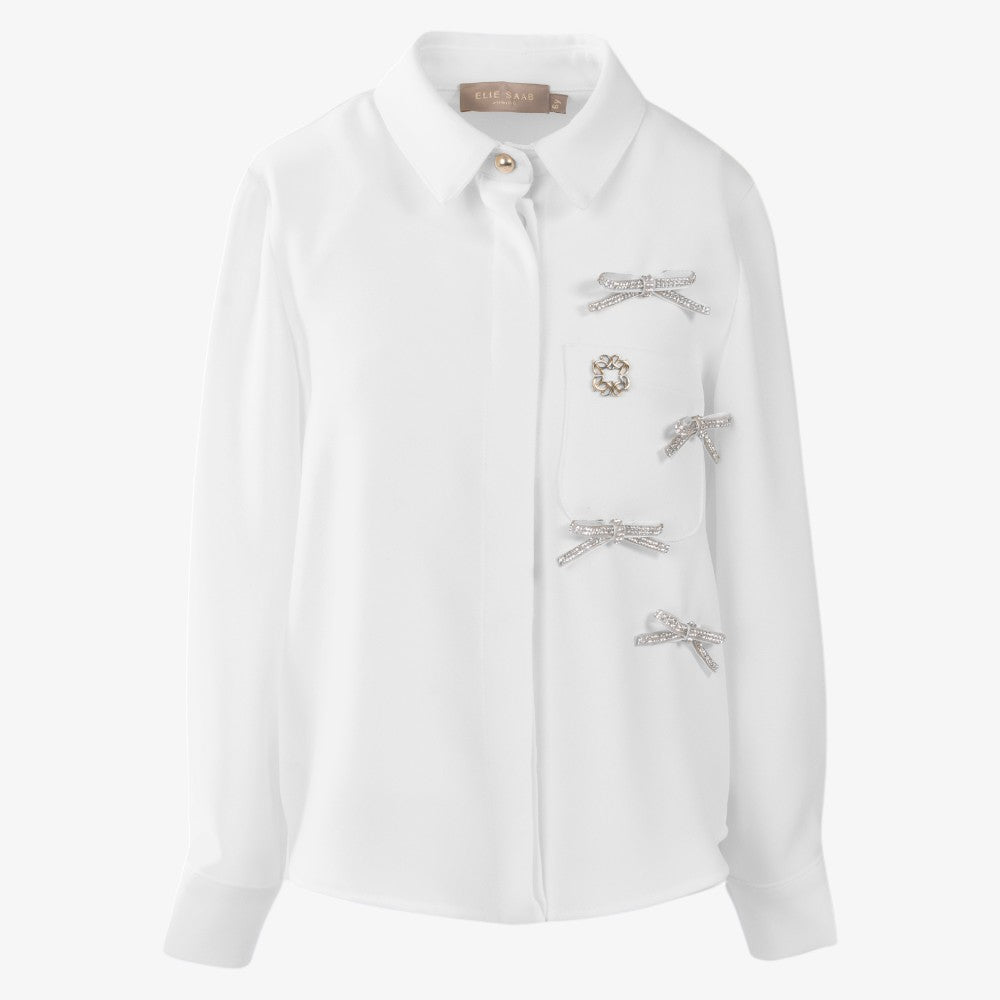 Crepe Shirt - Cream