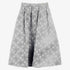 Embroidered Tafetta Skirt - Cream