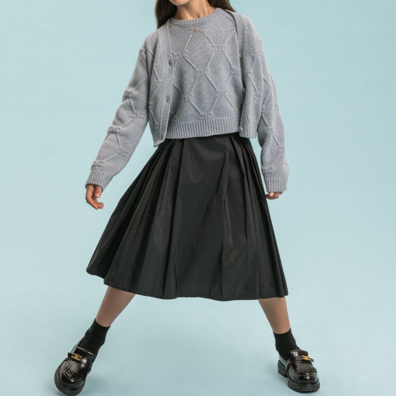 Logo Skirt - Black