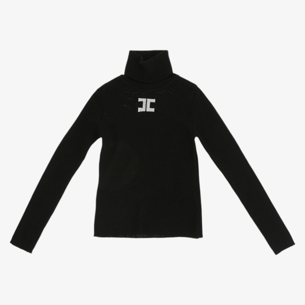 Dolce Vita Rib Sweater - Black &amp; Milk