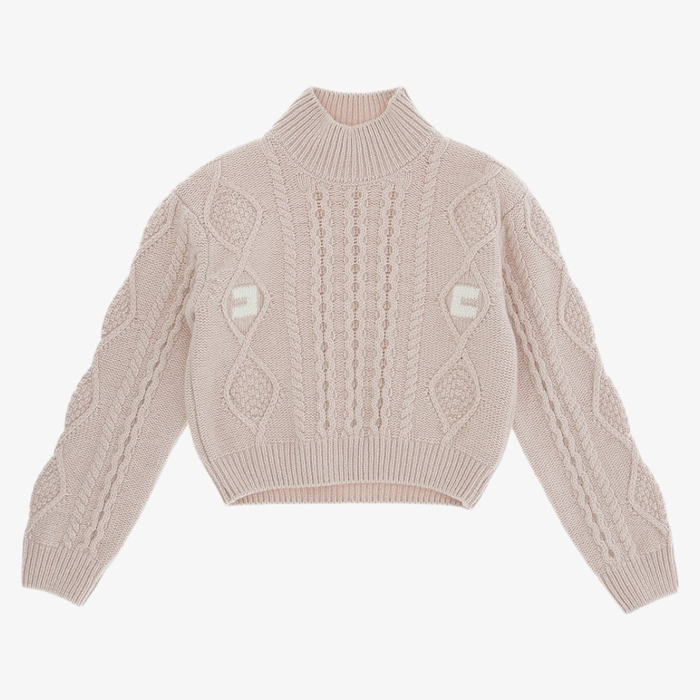 Diamond Sweater - Nude