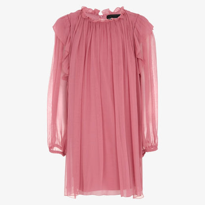 Ruffle Dress - Pink