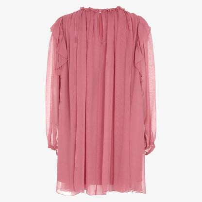 Ruffle Dress - Pink