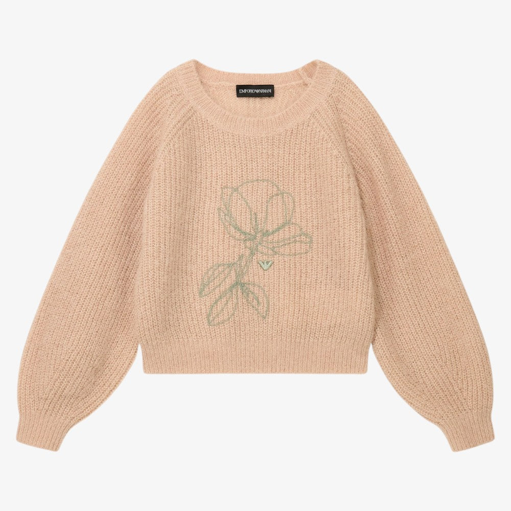 Flower Sweater - Rose