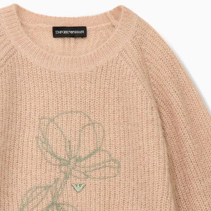 Flower Sweater - Rose
