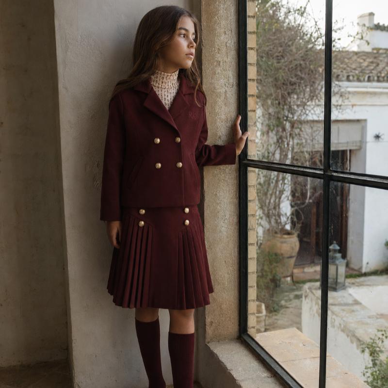 Emerson Blazer - Burgundy