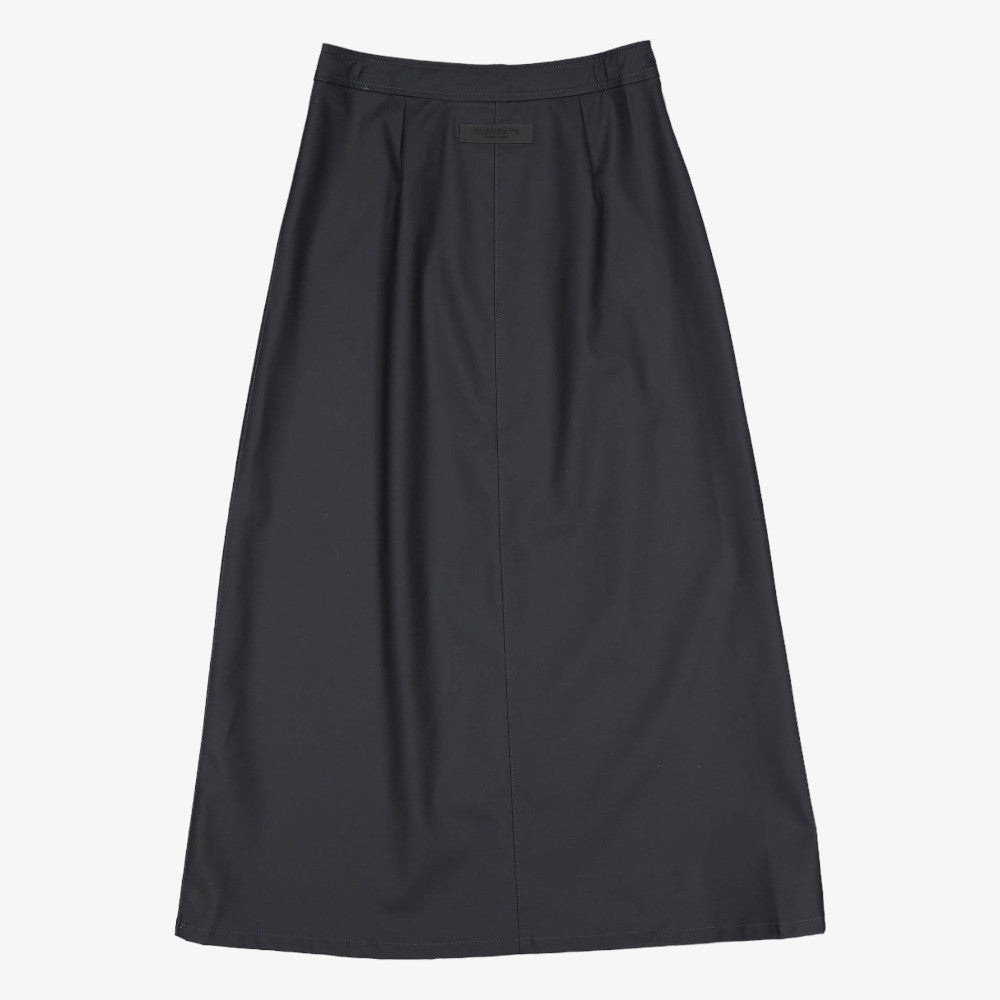 Leather Maxi Skirt - Jet Black