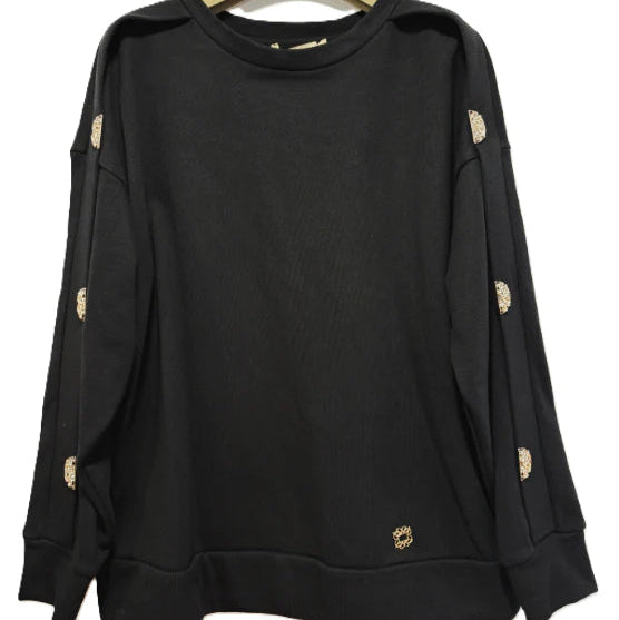 Jewel Sweatshirt - Black