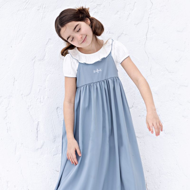 Emery Maxi Jumper - Light Blue