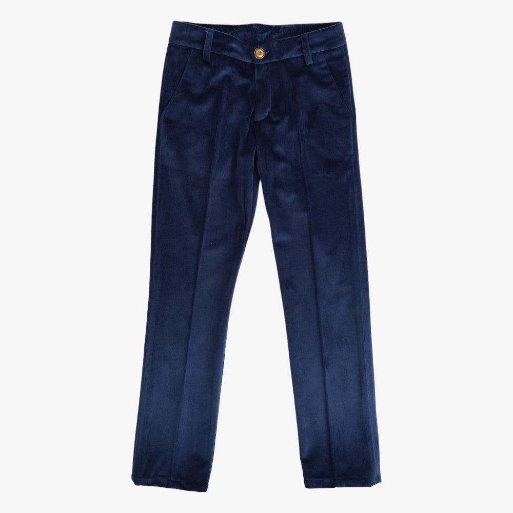 Velvet Pants - Blue