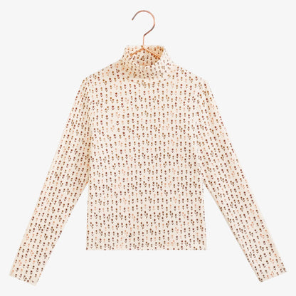 Emerson Printed Turtleneck - Floral