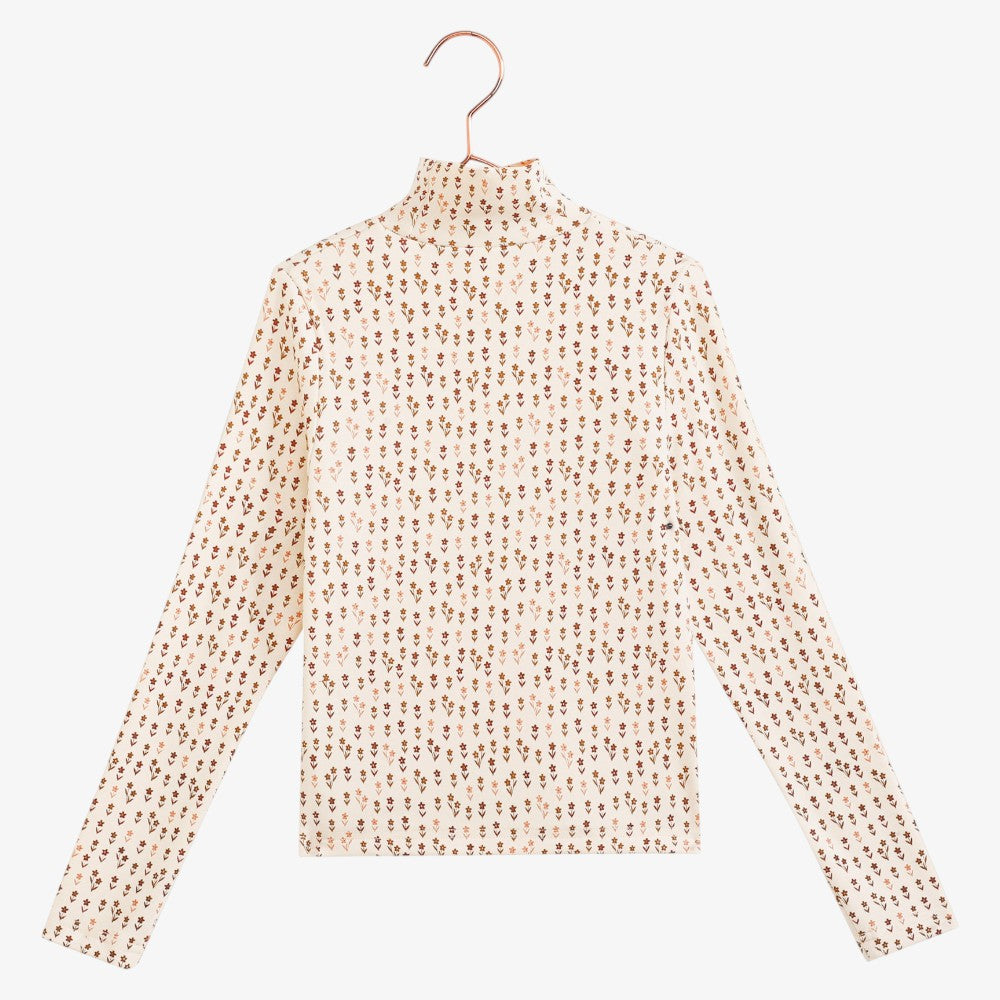 Emerson Printed Turtleneck - Floral