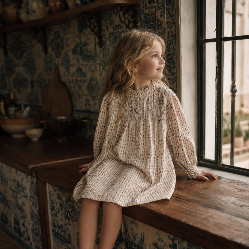 Emerson Smocked Dress - Floral