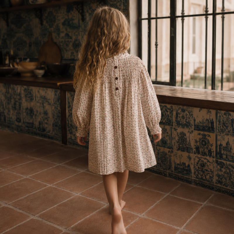 Emerson Smocked Dress - Floral